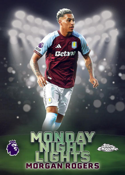 2026 Topps Chrome Premier League EPL Soccer 7-Pack Blaster