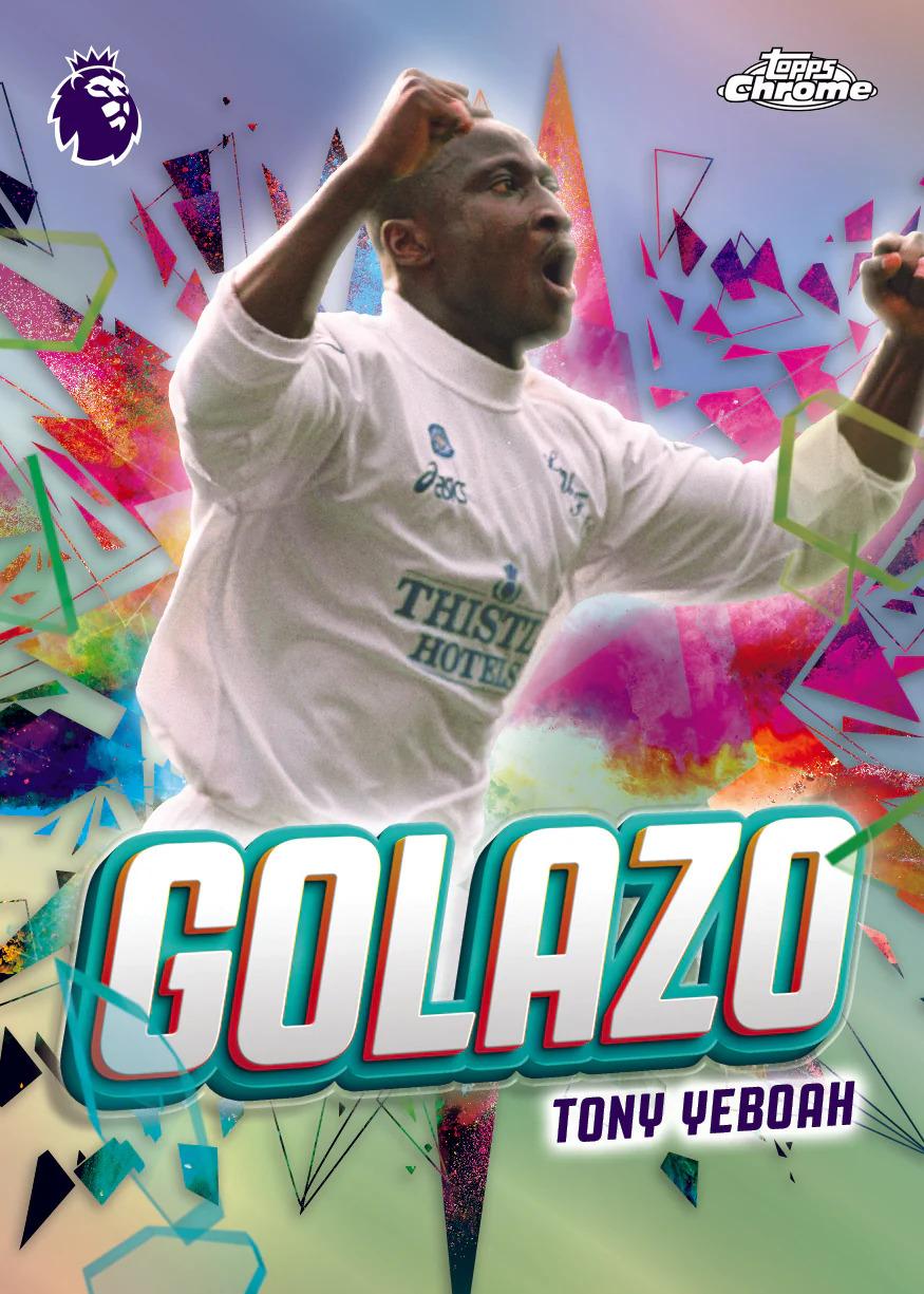 2026 Topps Chrome Premier League EPL Soccer 7-Pack Blaster