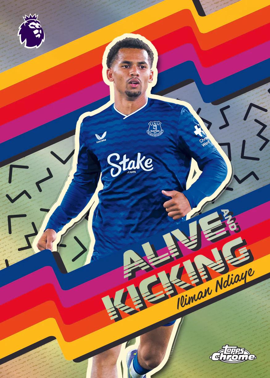2026 Topps Chrome Premier League EPL Soccer 7-Pack Blaster