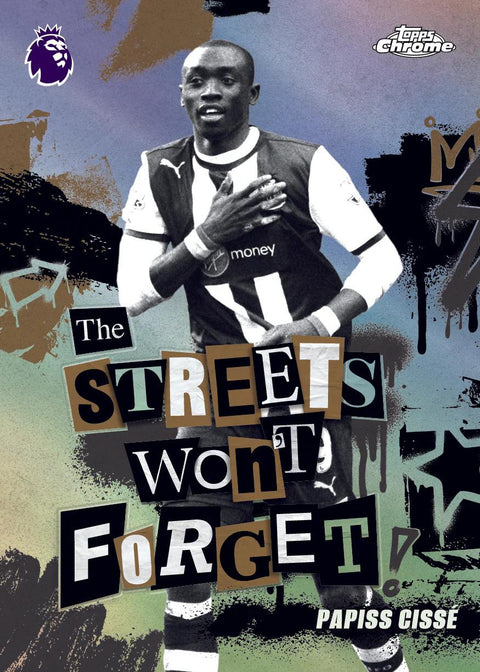 2026 Topps Chrome Premier League EPL Soccer 7-Pack Blaster