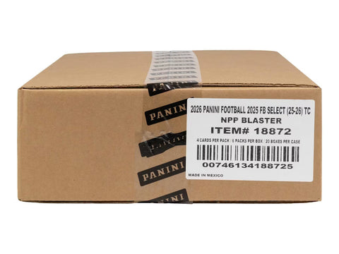 2025 Panini Select Football 6-Pack Blaster