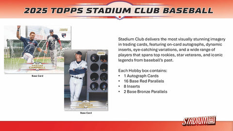 2025 Topps Stadium Club Baseball Hobby