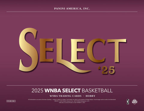 2025 Panini Select WNBA Basketball Hobby