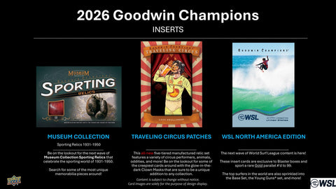 2026 Upper Deck Goodwin Champions Blaster