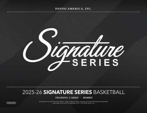 2025/26 Panini Signature Series Basketball Hobby