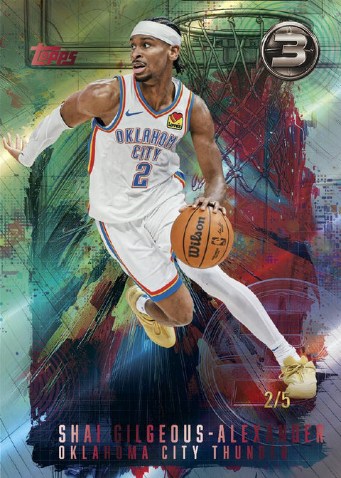 2025/26 Topps Three Basketball Hobby