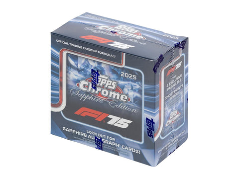 2025 Topps Chrome F1 Formula 1 Sapphire Edition