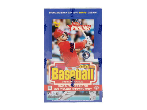 2026 Topps Heritage Baseball Hobby