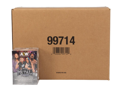 2022 Upper Deck AEW Metal Universe Wrestling Blaster