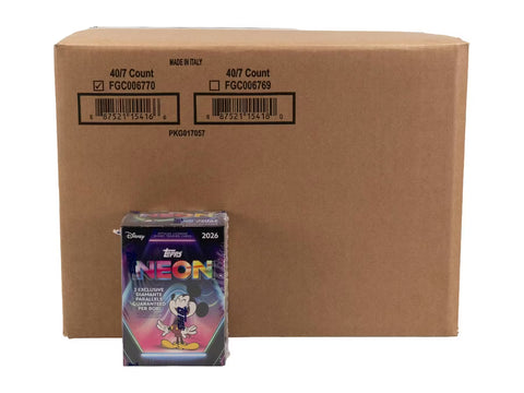 2026 Topps Disney Neon 7-Pack Blaster
