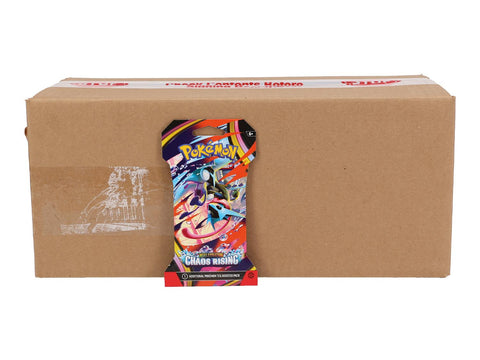 Pokemon Mega Evolution: Chaos Rising Sleeved Booster 144-Pack Case
