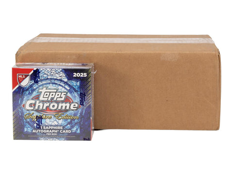 2025 Topps Chrome MLS Soccer Sapphire Edition