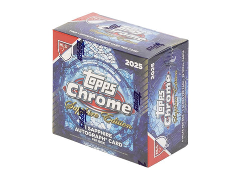 2025 Topps Chrome MLS Soccer Sapphire Edition