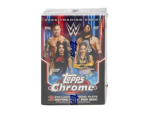 2026 Topps Chrome WWE Wrestling Blaster