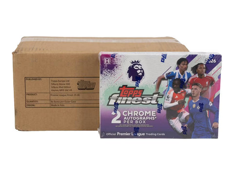 2025/26 Topps Finest Premier League EPL Soccer Hobby