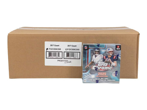 2025 Topps Chrome Football Mega