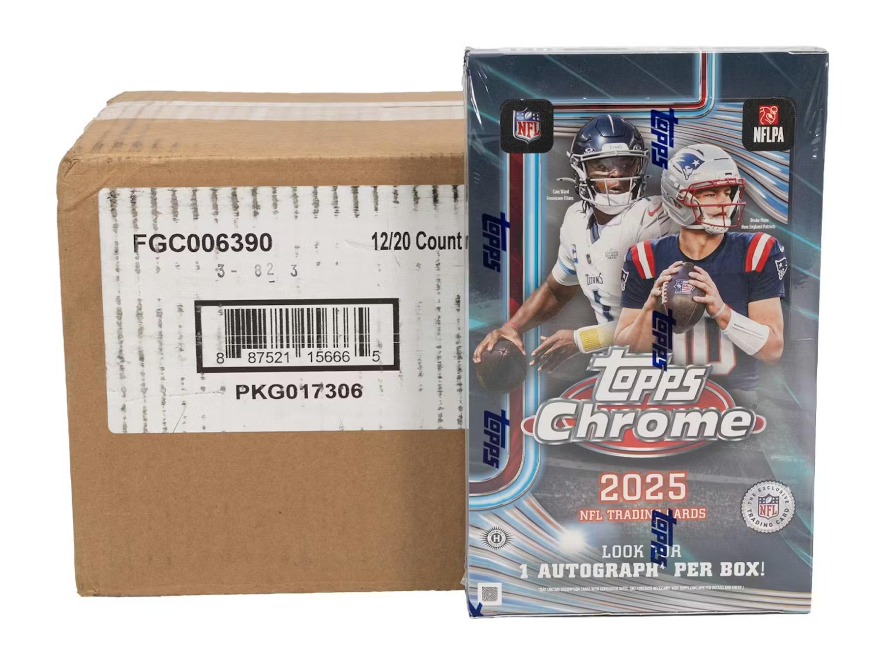 2025 Topps Chrome Football Hobby