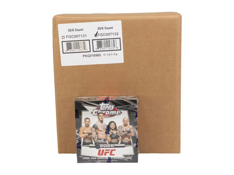 2026 Topps Chrome UFC Mega