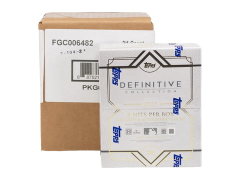 2025 Topps Definitive Collection Baseball Hobby