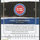 2021/22 Panini Impeccable Asia Cade Cunningham Red Rookie Auto /88