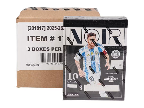 2025/26 Panini Noir Road to FIFA World Cup Soccer Hobby International