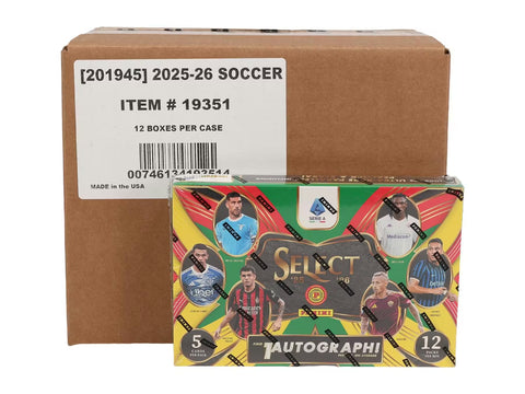 2025/26 Panini Select Serie A Soccer Hobby International