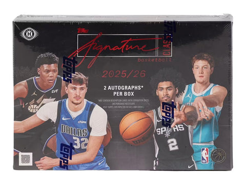 2025/26 Topps Signature Class Basketball Hobby