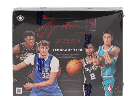 2025/26 Topps Signature Class Basketball Hobby Jumbo