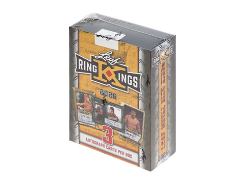 2026 Leaf Metal Ring Kings Boxing Hobby
