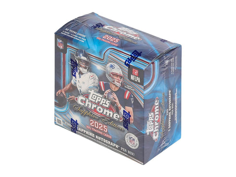 2025 Topps Chrome Football Sapphire Edition