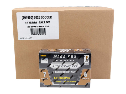 2026 Panini Prizm FIFA World Cup Soccer Mega Hobby