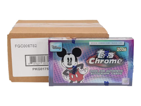 2026 Topps Disney Chrome Hobby