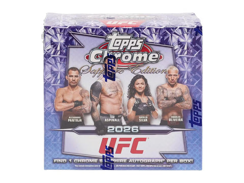 2026 Topps Chrome UFC Sapphire Edition