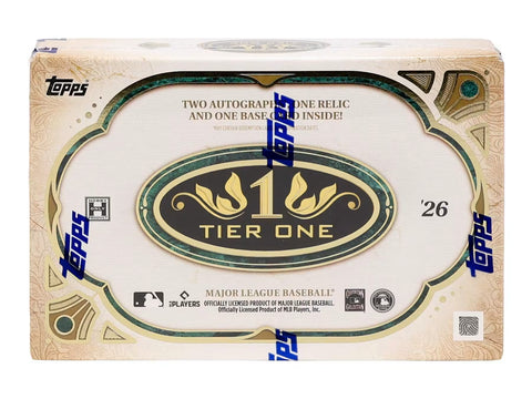 2026 Topps Tier One Baseball Hobby