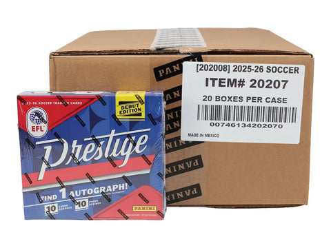 2025/26 Panini Prestige EFL Soccer Hobby Preferred
