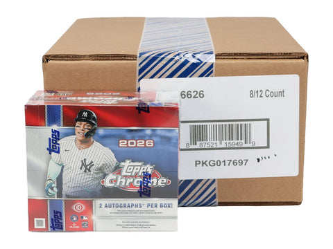 2026 Topps Chrome Baseball Hobby Jumbo