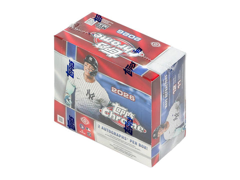 2026 Topps Chrome Baseball Hobby Jumbo