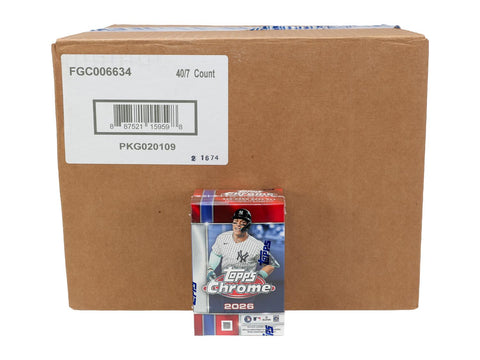 2026 Topps Chrome Baseball Blaster