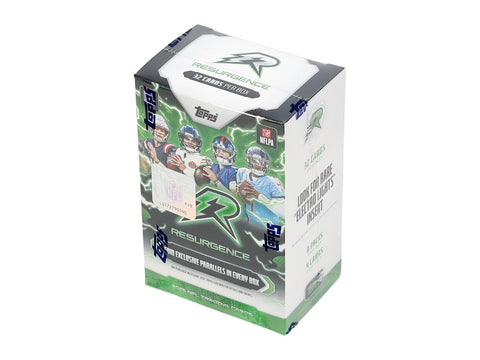 2025 Topps Resurgence Football Blaster