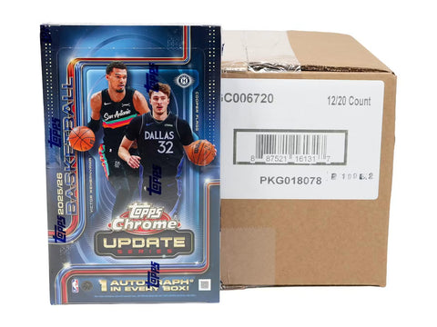 2025/26 Topps Chrome Update Series Basketball Hobby