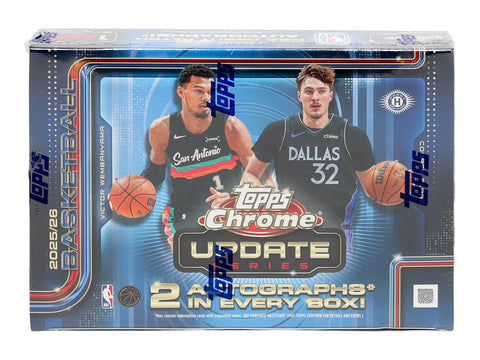 2025/26 Topps Chrome Update Series Basketball Delight (Presell)