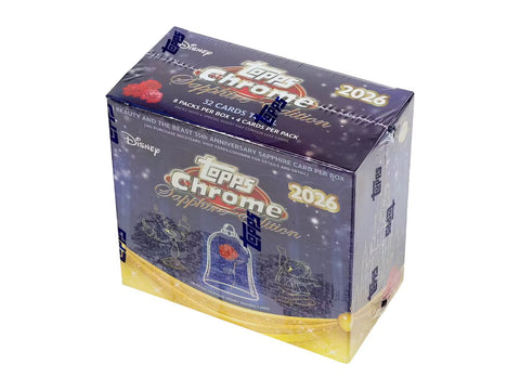 2026 Topps Disney Chrome Sapphire Edition