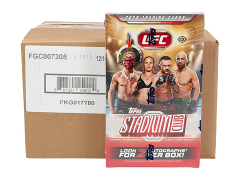 2026 Topps Stadium Club UFC Hobby