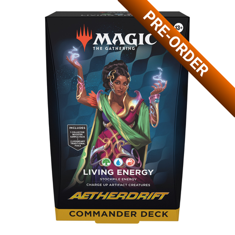 Magic the Gathering Aetherdrift Commander 4-Deck Case