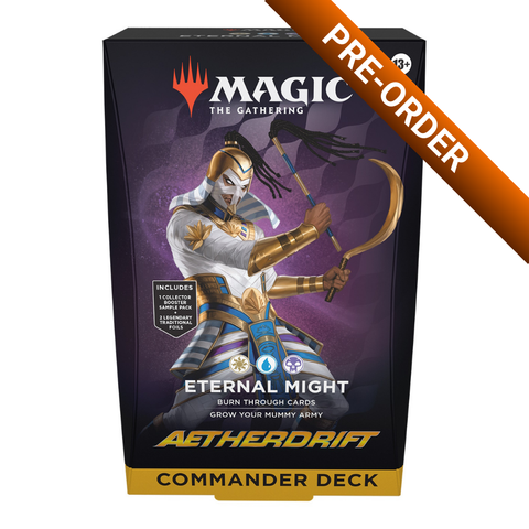 Magic the Gathering Aetherdrift Commander 4-Deck Case