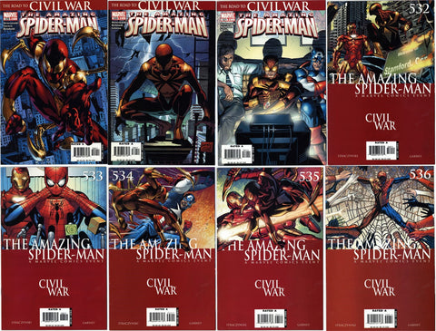Amazing Spider-Man #529-538 Complete Set VF/NM
