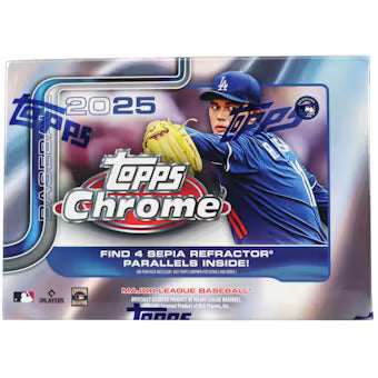 2025 Topps Chrome Baseball 7-Pack Blaster