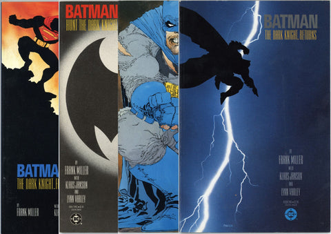 Batman The Dark Knight Returns #1-4 Complete Set 1st Prints VF