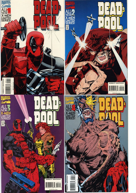 Deadpool Mini Series #1-4 Complete Set NM