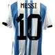 Lionel Messi #10 Autographed Argentina National Team Adidas Jersey